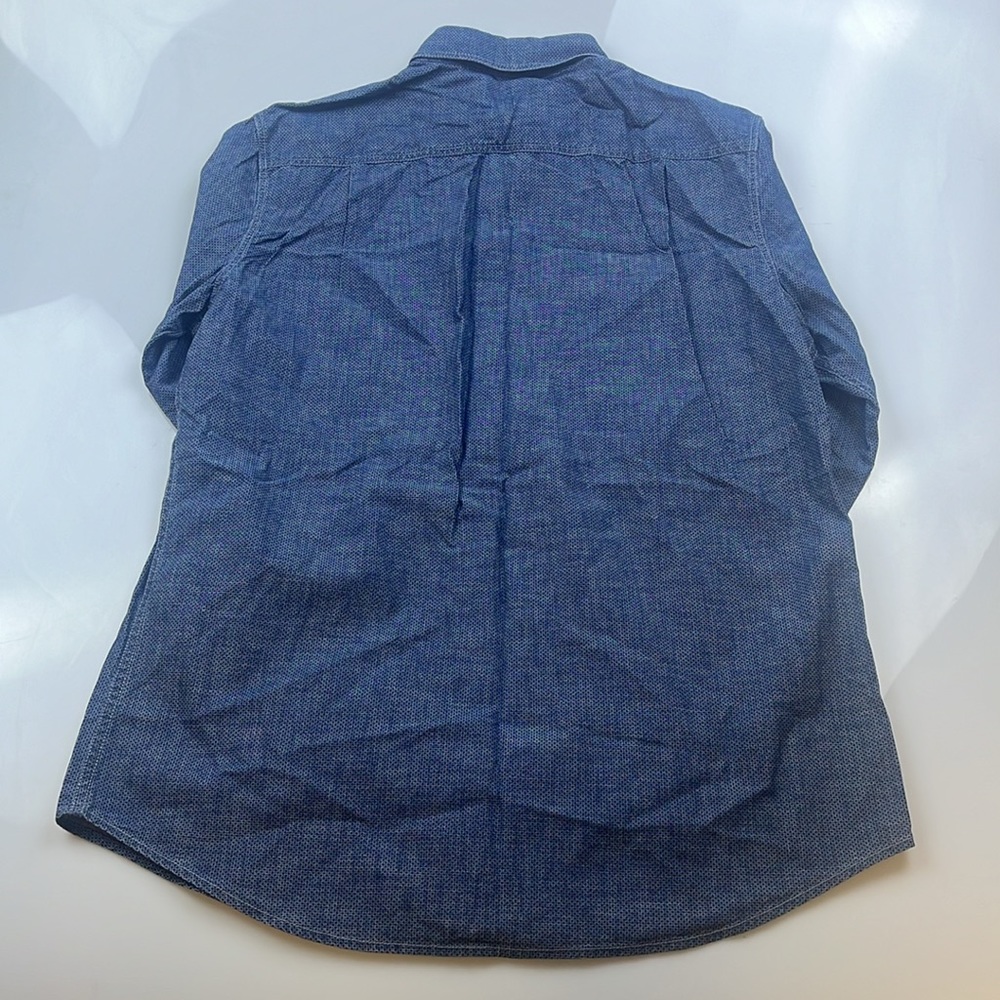 Black Brown 1826 Checkered Button Down Shirt S120-3 - Picture 5 of 5
